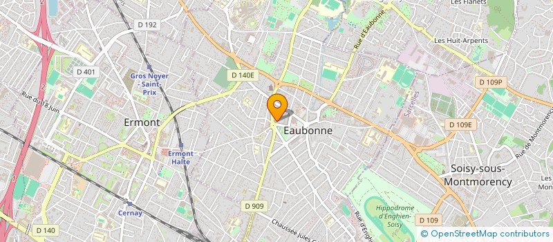 localisation de l'entreprise MADAME HAOUITA CHALBI à EAUBONNE