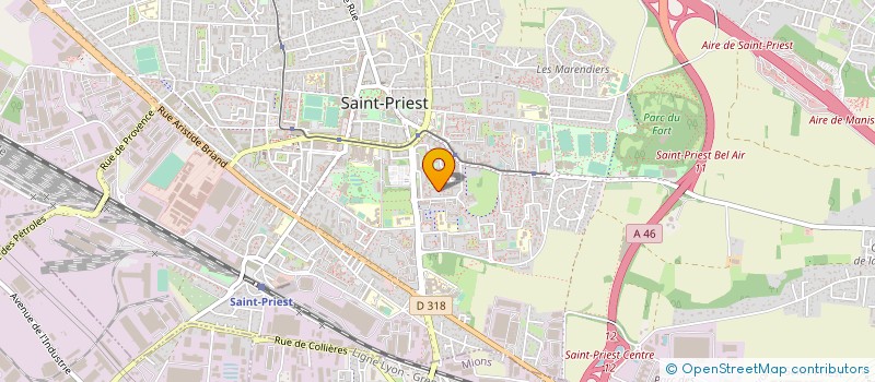 localisation de l'entreprise MADAME HAPPINESS UBEBE  SAINT-PRIEST