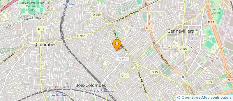 localisation de l'entreprise MADAME HAPSATOU BAL à BOIS-COLOMBES