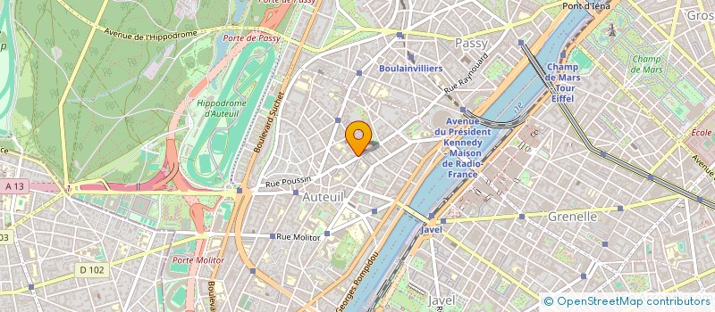 localisation de l'entreprise MADAME HARAS NOEL  PARIS