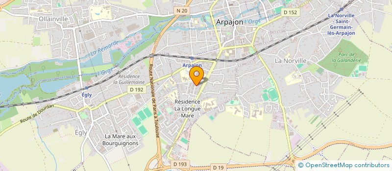 localisation de l'entreprise MADAME HARDY HOUNTOVO à ARPAJON