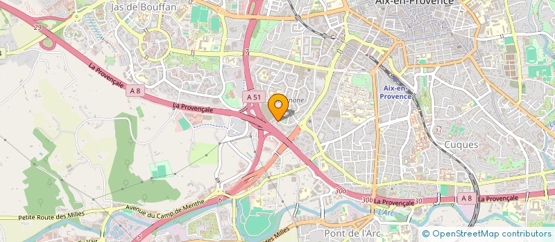 localisation de l'entreprise MADAME HARIFA BENMOUSSA  LA MOTTE-D'AIGUES