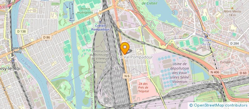 localisation de l'entreprise MADAME HARILANTO RAZAFINDRAZAKA  VALENTON