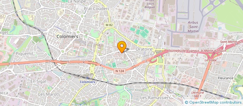 localisation de l'entreprise MADAME HARIMALALA RANDRIANASOLO à COLOMIERS