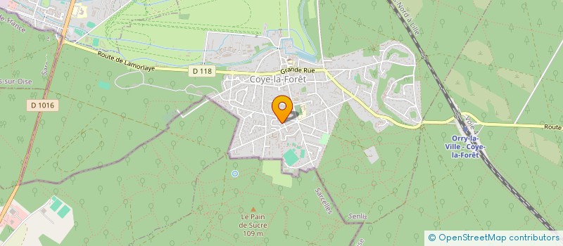 localisation de l'entreprise MADAME HARINERA ISANDRATRA  COYE-LA-FORET