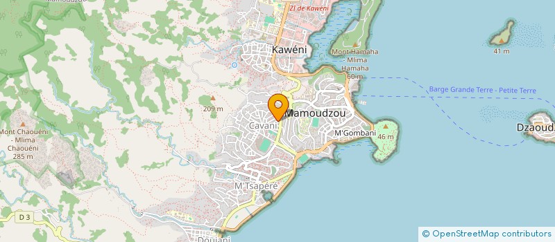 localisation de l'entreprise MADAME HARIRI MOHAMED PENI à MAMOUDZOU