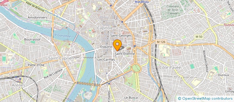 localisation de l'entreprise MADAME HARISON RATSIRAHARIMONY à TOULOUSE