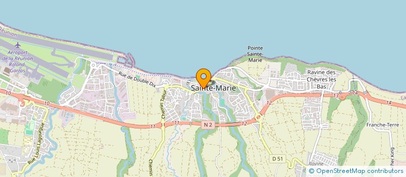 localisation de l'entreprise MADAME HARITEFY RADERANDRAIBE à SAINTE-MARIE