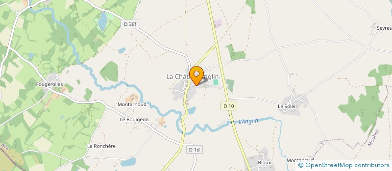 localisation de l'entreprise MADAME HARLENE RAKOTOARISOA à LA CHATRE-LANGLIN