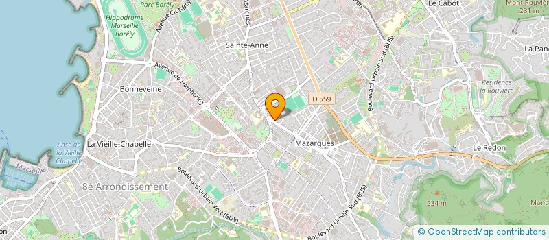 localisation de l'entreprise MADAME HARLIVA MIARY à MARSEILLE