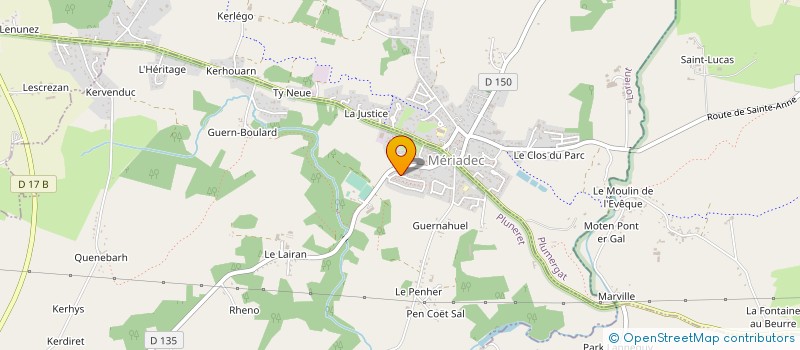 localisation de l'entreprise MADAME HARMONIE BOURBON à PLUNERET