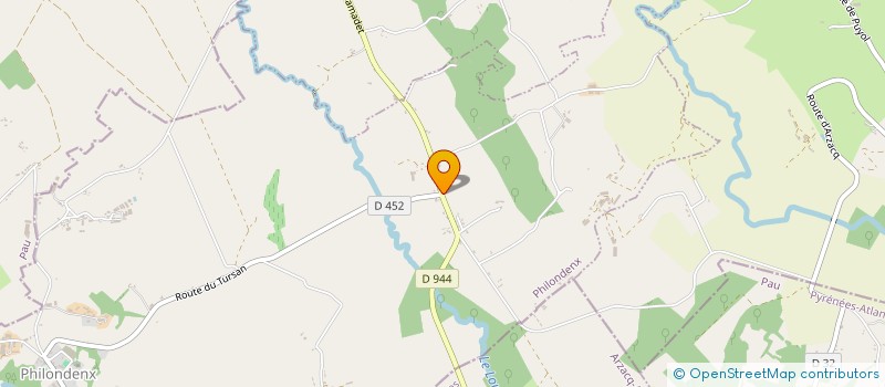 localisation de l'entreprise MADAME HARMONIE COULLOCH  PHILONDENX