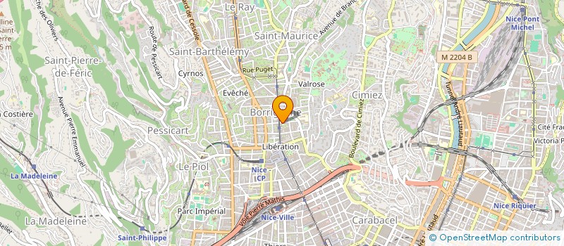 localisation de l'entreprise MADAME HARMONIE DICRANIAN à NICE