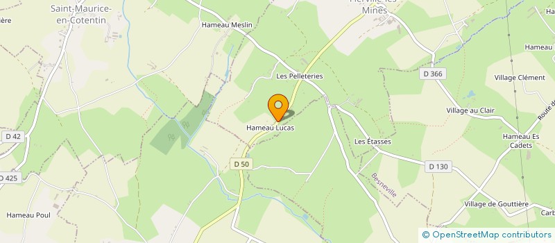 localisation de l'entreprise MADAME HARMONIE DUBOST  FIERVILLE-LES-MINES