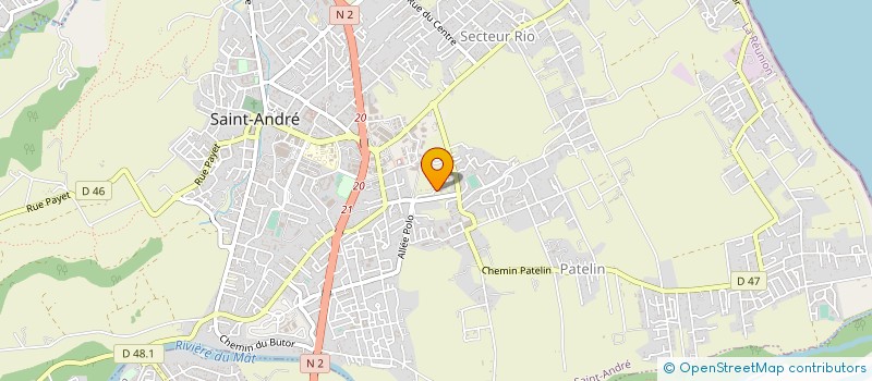 localisation de l'entreprise MADAME HARMONIE FIN à SAINT-ANDRE