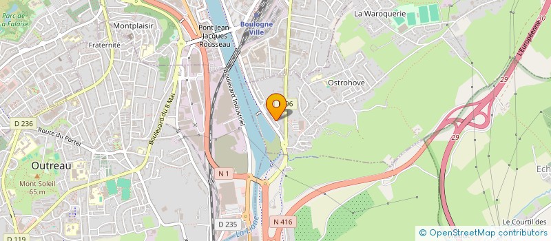 localisation de l'entreprise MADAME HARMONIE GRAVELINE  SAINT-LEONARD