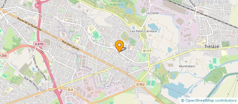 localisation de l'entreprise MADAME HARMONIE LE BIHAN  VERRIERES-EN-ANJOU