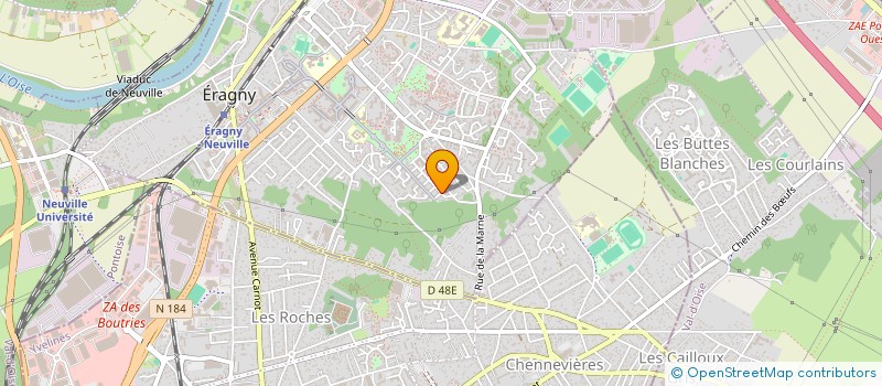 localisation de l'entreprise MADAME HARMONIE LY  ERAGNY