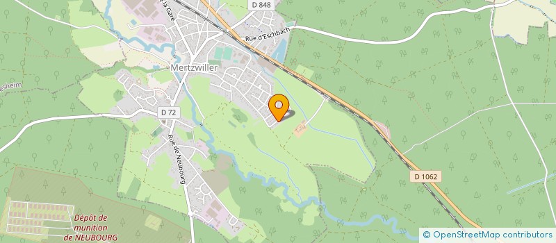 localisation de l'entreprise MADAME HARMONIE MARGOTTON  MERTZWILLER