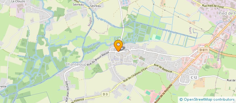 localisation de l'entreprise MADAME HARMONIE POULLEAU à NIORT