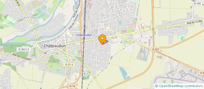localisation de l'entreprise MADAME HARMONIE QUEDEVILLE à CHATEAUDUN