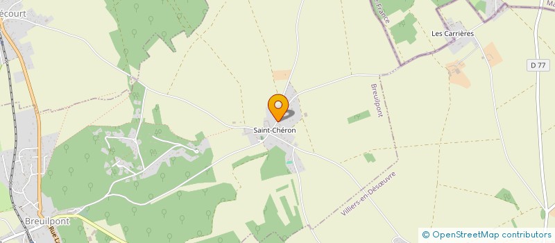 localisation de l'entreprise MADAME HARMONIE RAILLOT  BREUILPONT