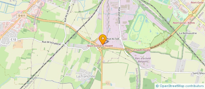 localisation de l'entreprise MADAME HARMONIE SAINTOYANT à NIORT