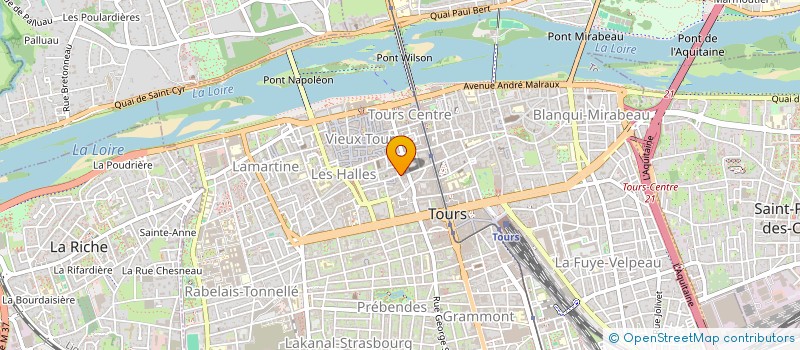 localisation de l'entreprise MADAME HARMONY BAZIN  TOURS