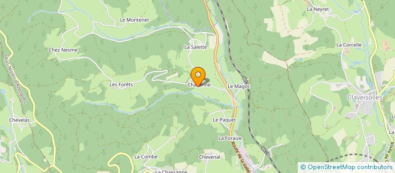 localisation de l'entreprise MADAME HARMONY CHAINTREUIL  SAINT-NIZIER-D'AZERGUES