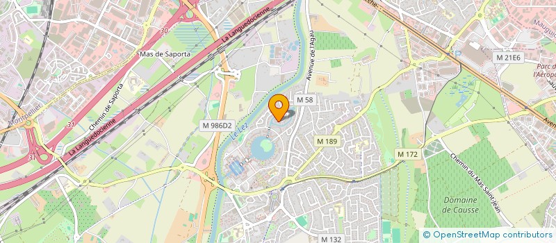 localisation de l'entreprise MADAME HARMONY COHIN à LATTES