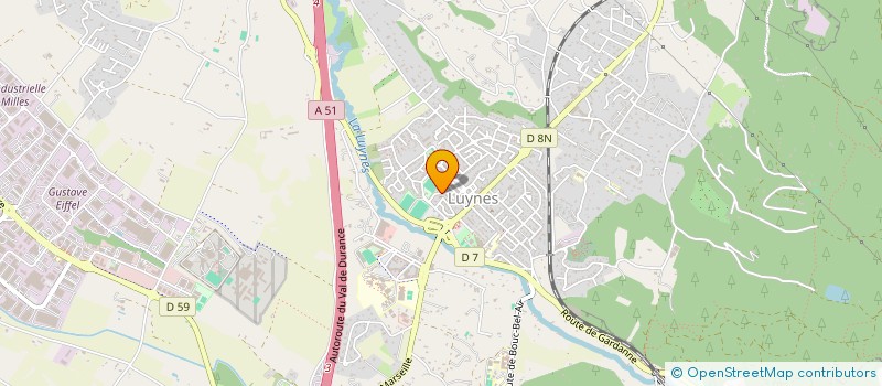 localisation de l'entreprise MADAME HARMONY FERRARI  AIX EN PROVENCE