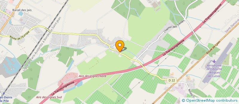 localisation de l'entreprise MADAME HARMONY FERREOL  SAINT-DENIS-DE-PILE