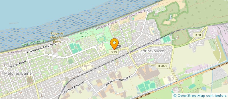 localisation de l'entreprise MADAME HARMONY JOLY à DUNKERQUE