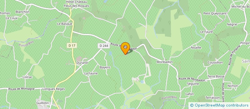 localisation de l'entreprise MADAME HARMONY JUIN  PUISSEGUIN