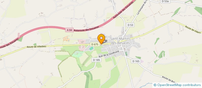 localisation de l'entreprise MADAME HARMONY ROUJOLLE  SOULEUVRE EN BOCAGE