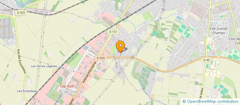 localisation de l'entreprise MADAME HARMONY SEGUIN à CHATEAUROUX