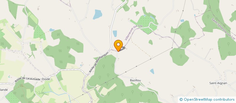 localisation de l'entreprise MADAME HARRIET ALICE CHERRY  SAINT-SYLVESTRE-SUR-LOT