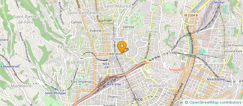 localisation de l'entreprise MADAME HARRIET COLEMAN à NICE