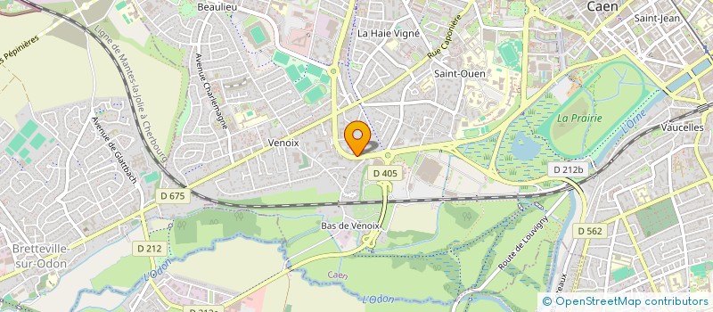 localisation de l'entreprise MADAME HARRIET LEWIS à CAEN
