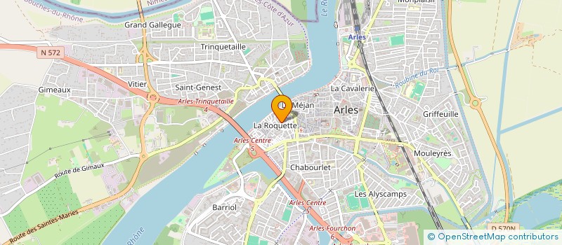 localisation de l'entreprise MADAME HARRIET SPALDING à ARLES