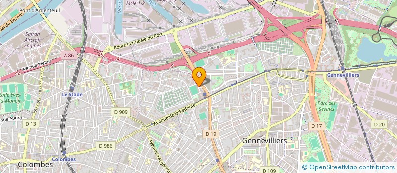 localisation de l'entreprise MADAME HARSHITH SHIVARAM  ASNIERES-SUR-SEINE