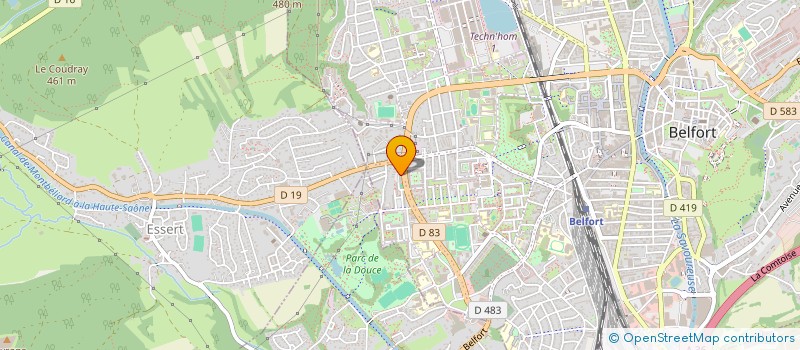 localisation de l'entreprise MADAME HASIBE APAYDIN à BELFORT