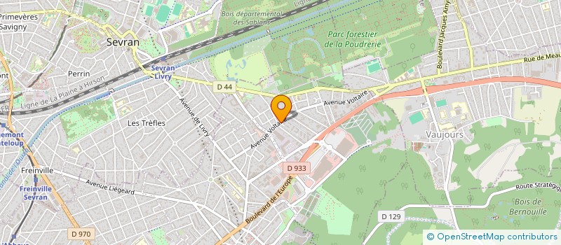 localisation de l'entreprise MADAME HASINA ANDRIAMORAZAFIARINELINA  LIVRY-GARGAN