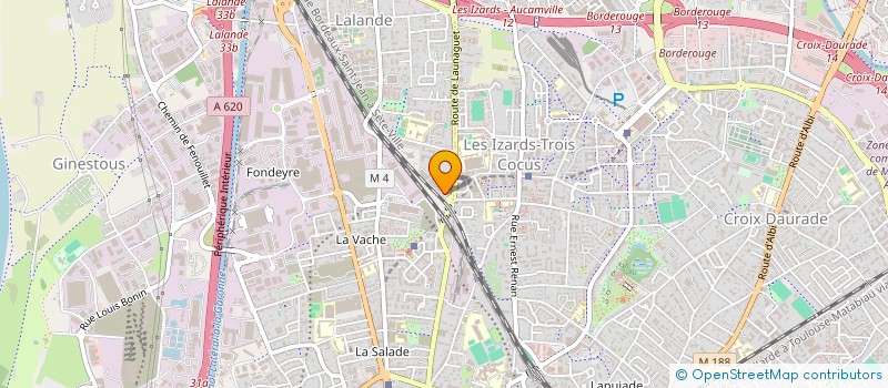 localisation de l'entreprise MADAME HASINA RAKOTONARIVO  TOULOUSE