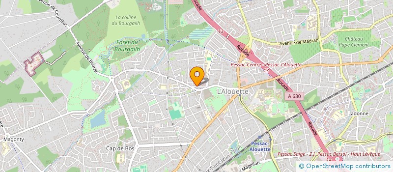 localisation de l'entreprise MADAME HASINAVALONA RAKOTONDRABE à PESSAC