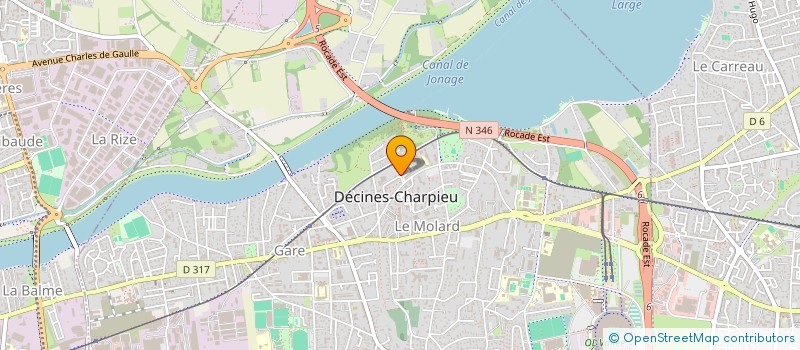 localisation de l'entreprise MADAME HASMIK ANANYAN  DECINES-CHARPIEU