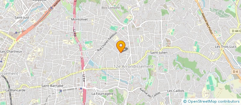 localisation de l'entreprise MADAME HASMIK OHANNESSIAN  MARSEILLE 12EME