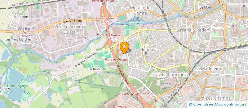 localisation de l'entreprise MADAME HASMIK ZAKARYAN  RENNES