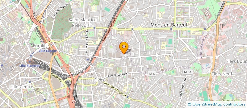 localisation de l'entreprise MADAME HASNA AIT AMEUR  MONS-EN-BARUL