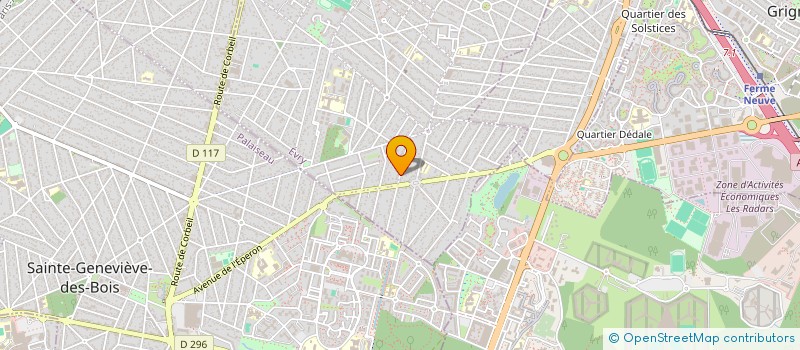 localisation de l'entreprise MADAME HASNA BENMALEK  MORSANG-SUR-ORGE